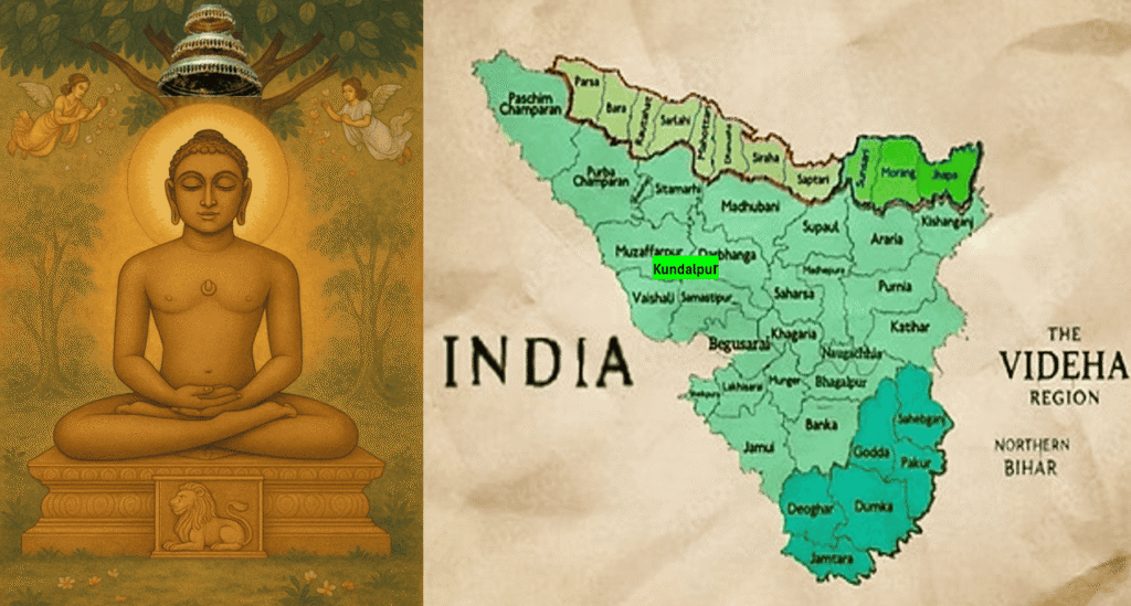 Bhagawaan Mahaveer Birth Place Depiction HD Image
