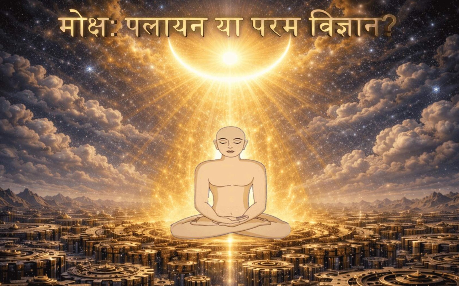 क्या ‘मोक्ष’ जीवन से पलायन (Escapism) है? — जैन दर्शन और आधुनिक विज्ञान के परिप्रेक्ष्य में एक तार्किक विश्लेषण